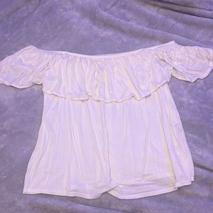 Off the shoulder american eagle soft and sexy shirt